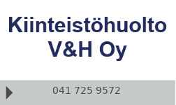 Kiinteistöhuolto V&H Oy logo